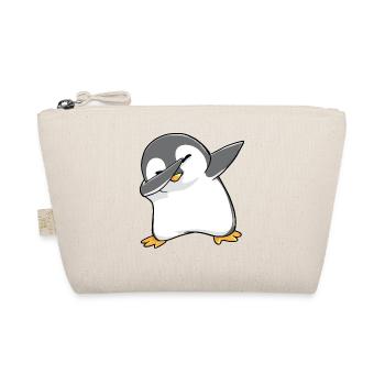 Penguin Dabbing Kawaii sweet - Organic Pouch - nature - Front
