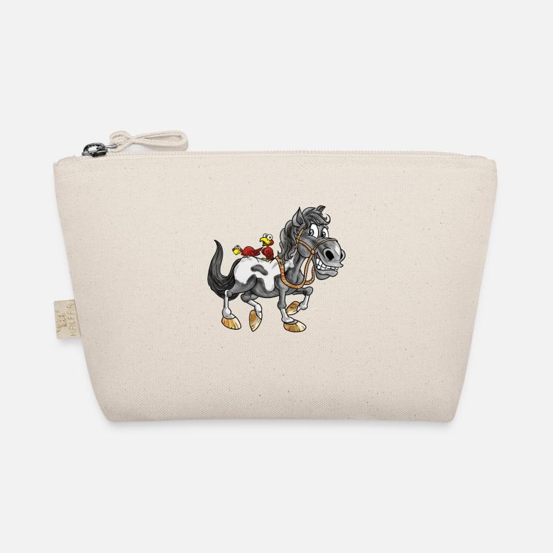 Süßes Pferd Pony Cartoon Comic Kinder Geschenk Bio-Täschchen