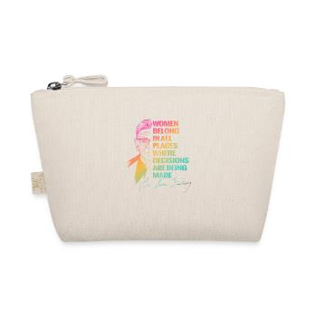 Ruth Bader Ginsburg RBG Court Judge LGBT I dissent - Organic Pouch - nature - Front