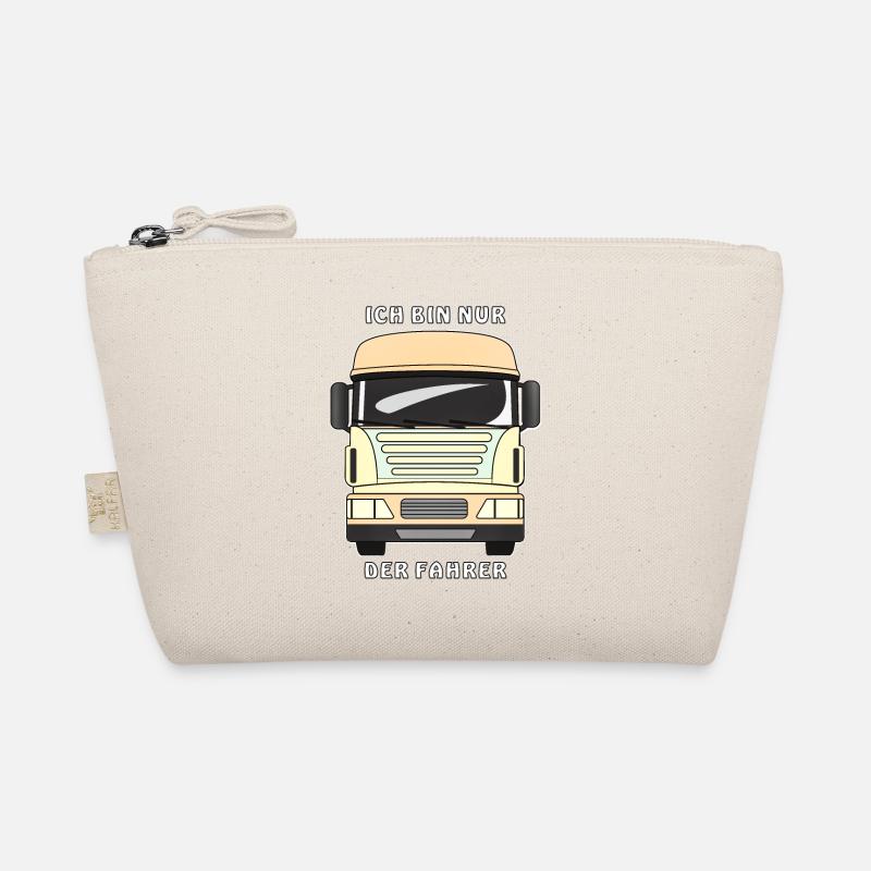 LKW ICH BIN NUR DER FAHRER - Bio-Täschchen - Natur