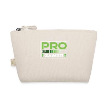 Pro Gamer Progamer Gaming Freak Gamer Merch - Organic Pouch - nature - Front