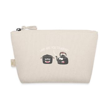 Cauldron upset about pot gift idea Kitchen utensils - Organic Pouch - nature - Front