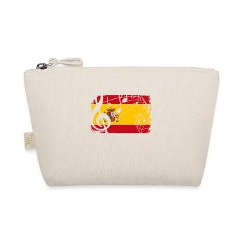 Spain music flag - Organic Pouch - nature - Front