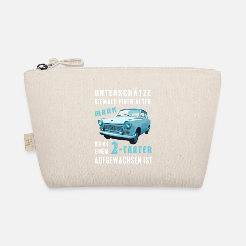 DDR Trabant Auto Spruch - Zweitakt Trabi Geschenk Bio-Täschchen