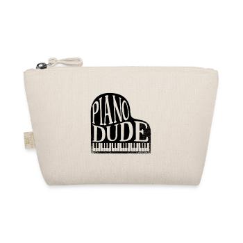 Piano piano dude - Organic Pouch - nature - Front