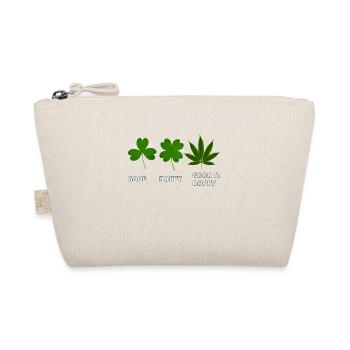 CLOVER HEMP LEAF - Organic Pouch - nature - Front