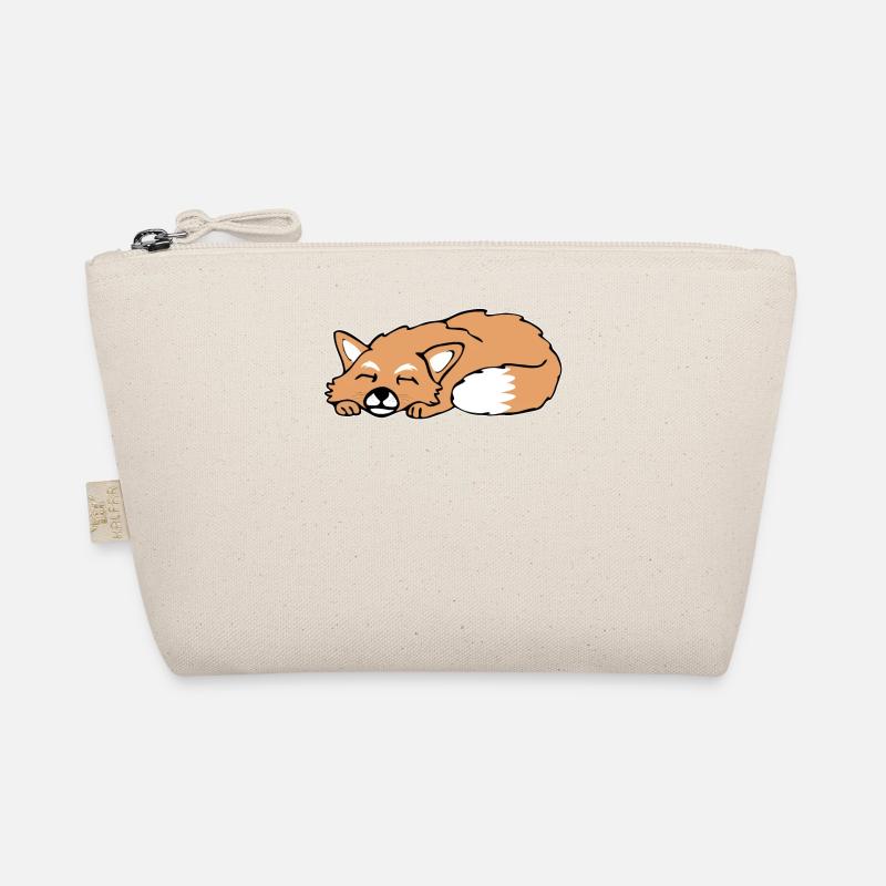 Mignon renard dormant cadeau de sommeil Trousse biologique