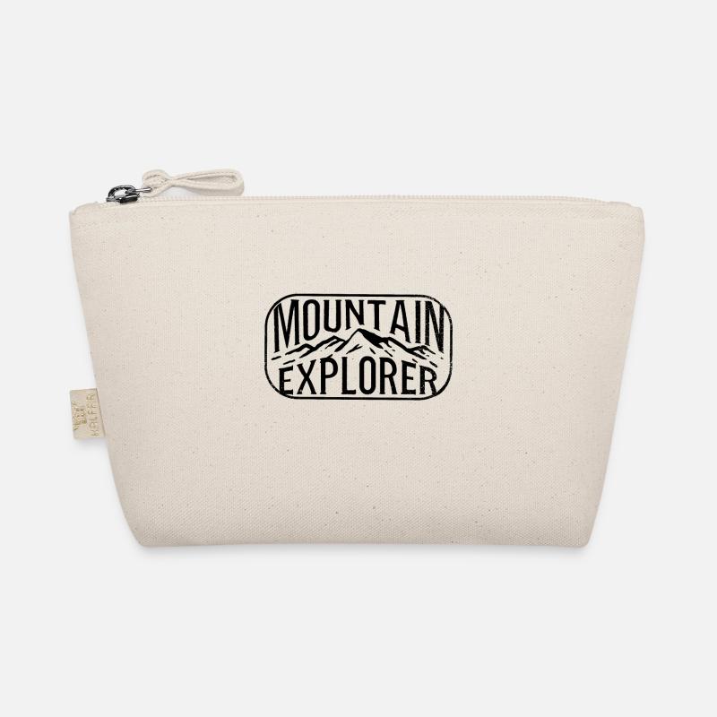 Mountains hiking adventure Organic Pouch