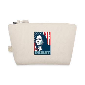 Kamala Harris Resist - Organic Pouch - nature - Front