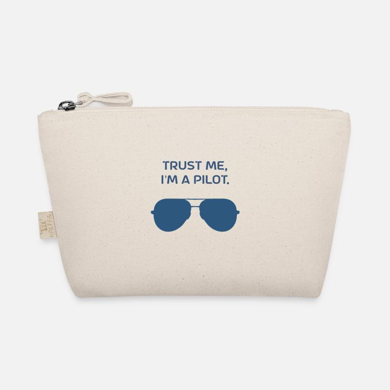 Trust me I ma pilot airplane flying gift Organic Pouch