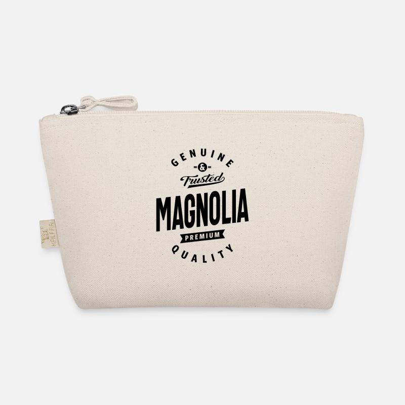 Magnolia personalisierter Name Geburtstagsgeschenk Bio-Täschchen