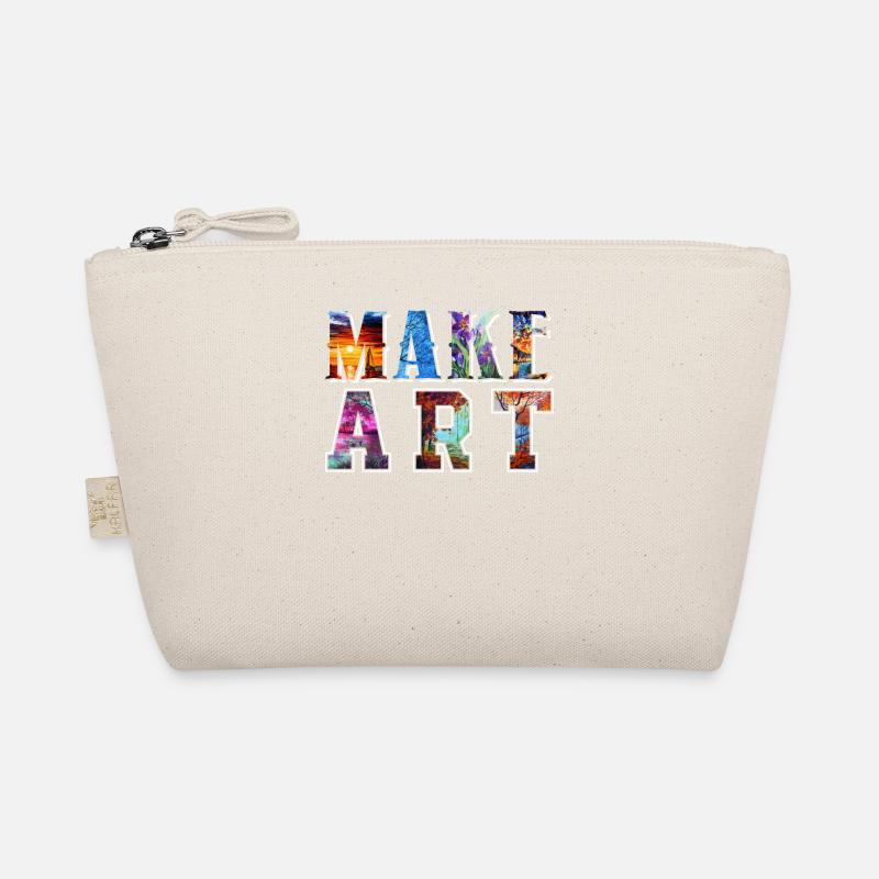 Künstler Künstler machen Kunst - Bio-Täschchen - Natur