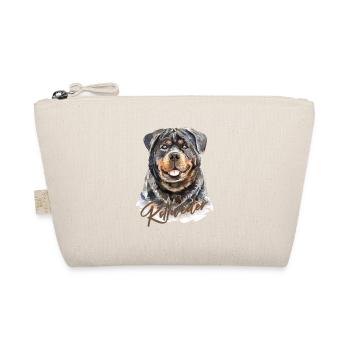 Idée cadeau chien Rottweiler - Trousse biologique - nature - Devant