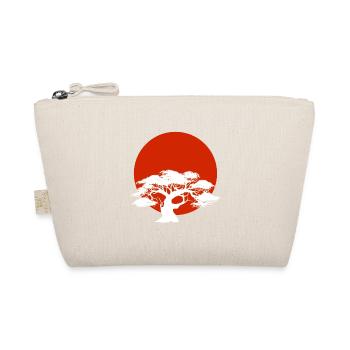 Miyagi-do Karate Bonsai Tree Martial Art Japanese - Organic Pouch - nature - Front