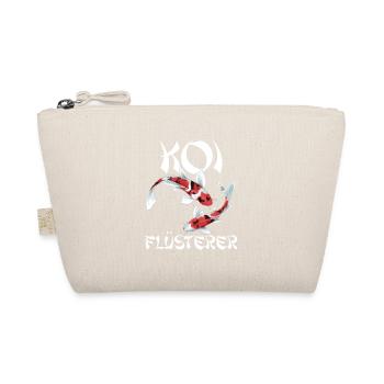 lustiges Koi Kois Koi Flüsterer Karpfen Geschenk - Bio-Täschchen - Natur - Vorne