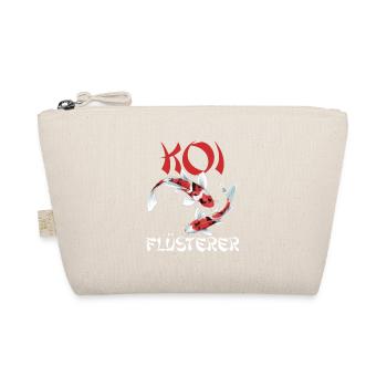 lustiges Koi Kois Koi Flüsterer Karpfen Geschenk - Bio-Täschchen - Natur - Vorne