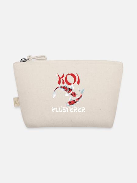 lustiges Koi Kois Koi Flüsterer Karpfen Geschenk - Bio-Täschchen - Natur