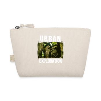 Urban exploration gift for Urbex friends - Organic Pouch - nature - Front