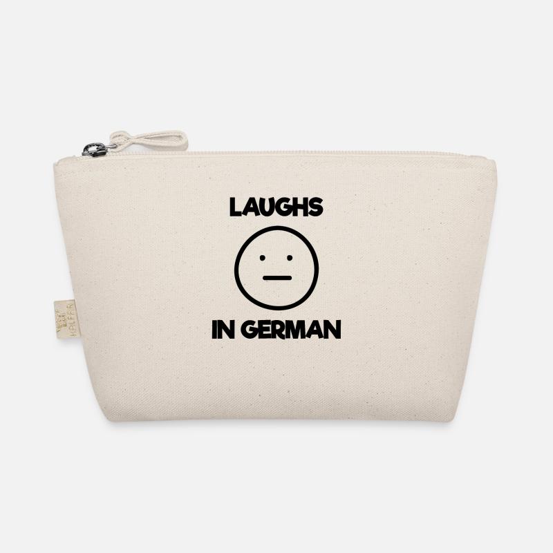 Lachen Meme Deutschland Deutsch Emoticon Geschenk - Bio-Täschchen - Natur