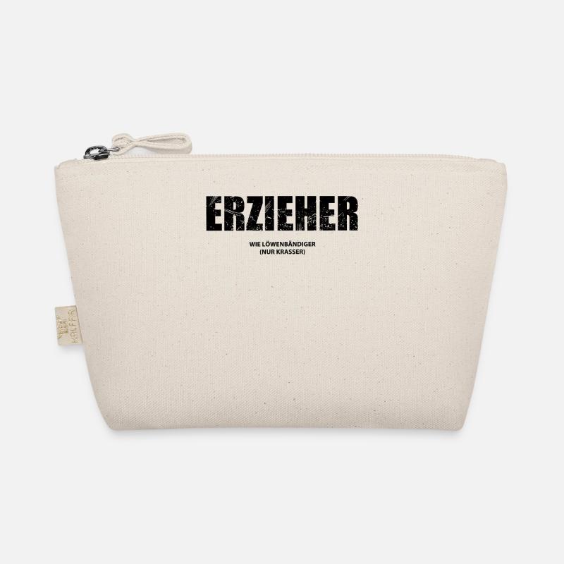 Erzieher Lustiger Spruch Kindergärtner Geschenk Bio-Täschchen