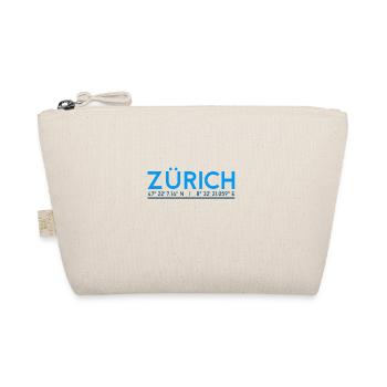 Zurich GPS coordinates - Organic Pouch - nature - Front