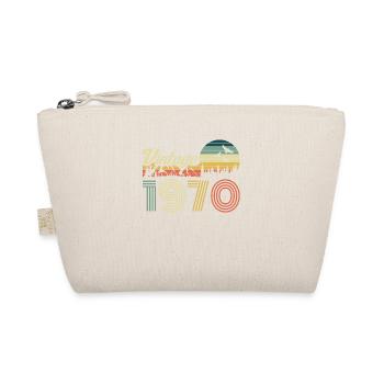Cadeau vintage rétro anniversaire des années 1970 - Trousse biologique - nature - Devant
