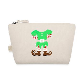 Christmas Elf Costume - Wichtel Suit - Organic Pouch - nature - Front