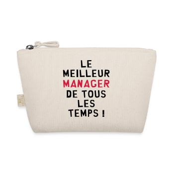 Le meilleur Manager de tous les temps ! - Trousse biologique - nature - Devant