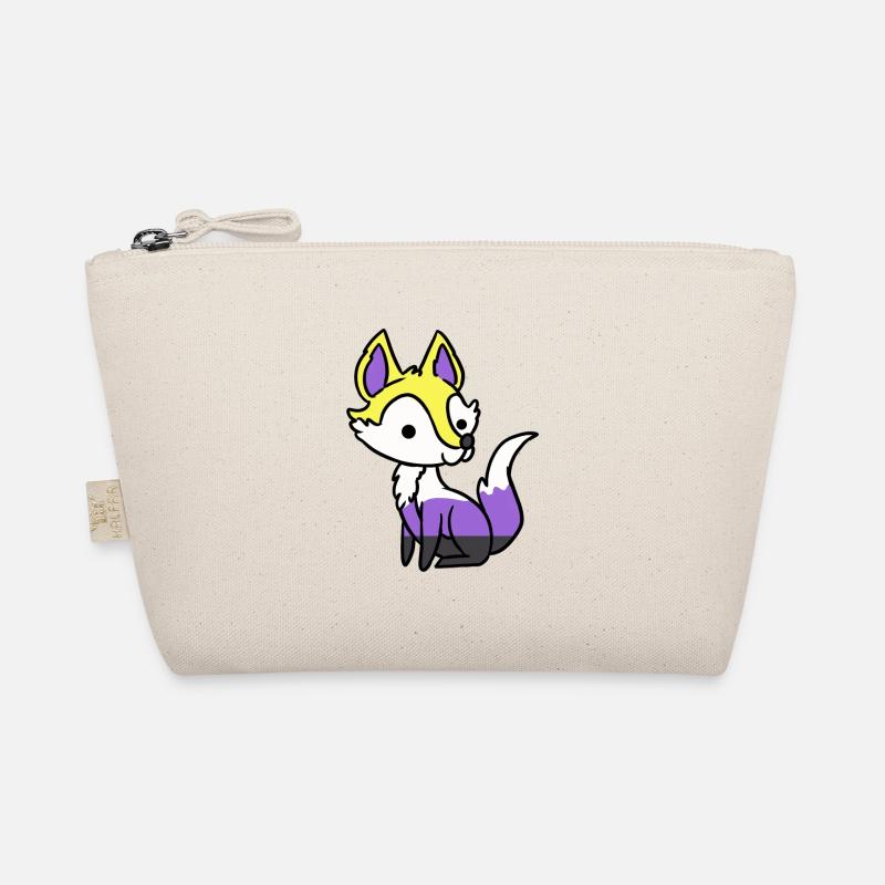 Nonbinary Fox Nonbinary Pride Organic Pouch