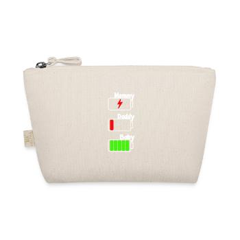 Maman, Papa Bébé Batterie Les Parents Adorent la Famille Ge - Trousse biologique - nature - Devant