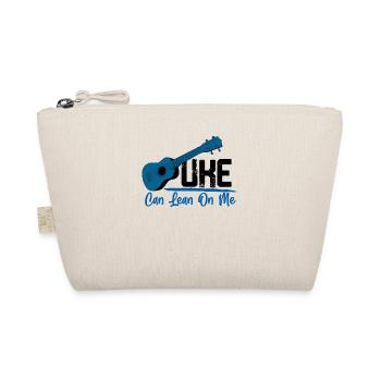 Uke Can Lean On Me Ukulele Player Hawaiian Musicia - Trousse biologique - nature - Devant