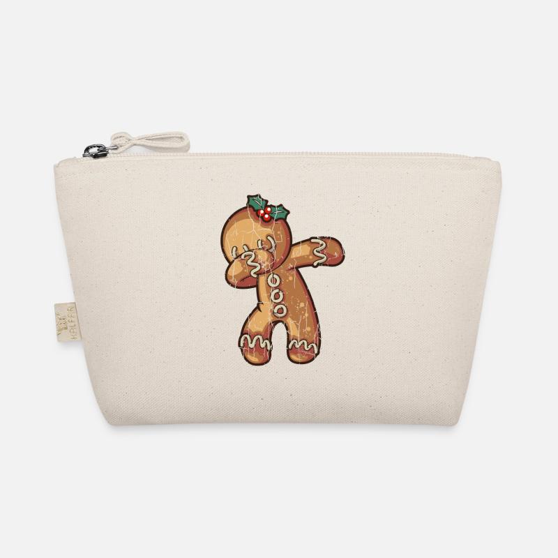 Dabbing Ginger Bread Graphic Cadeaux Noël Trousse biologique