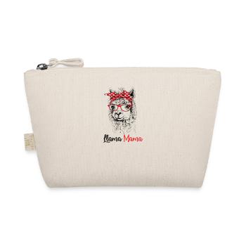 Llama Mama - Organic Pouch - nature - Front