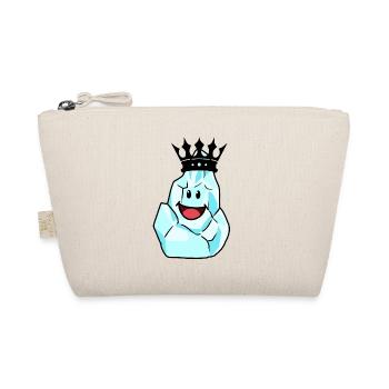 King winter crown fantasy fairy tale fable frost - Organic Pouch - nature - Front