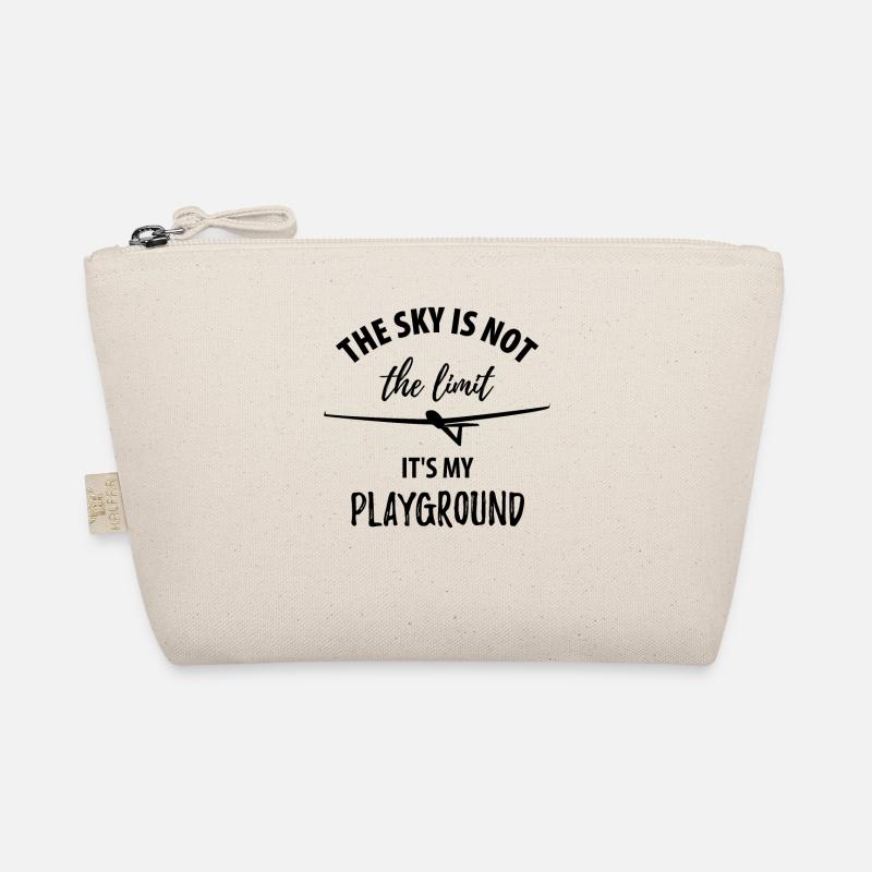 The sky is not the limit it s my playground Organic Pouch
