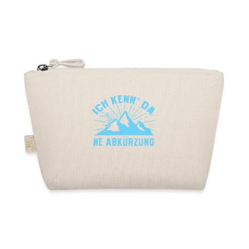 Ich Kenn Da Ne Abkürzung Geschenk Für Skifahrer - Bio-Täschchen - Natur - Vorne