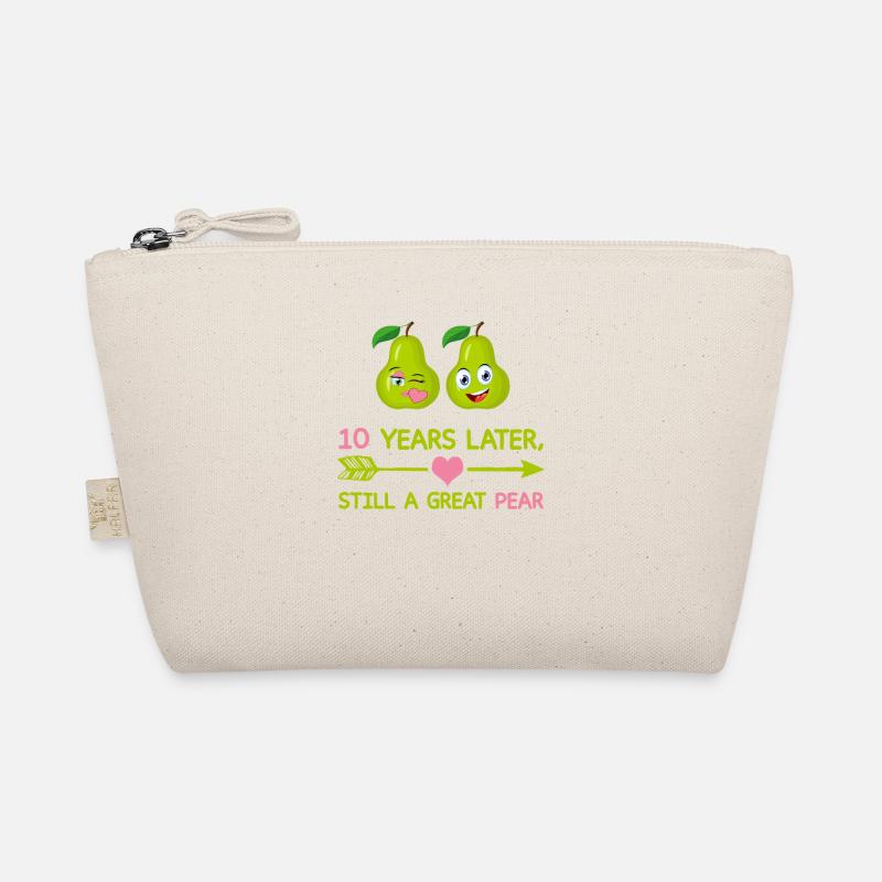 10th Year Anniversary Funny Still A Great Pear Bio-Täschchen