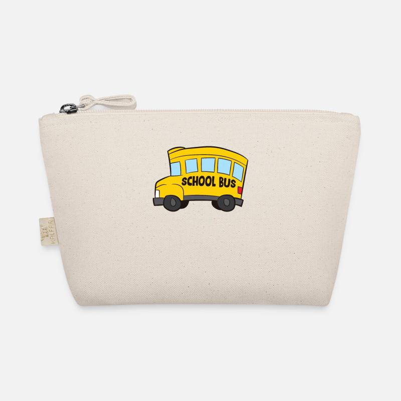 Funny Kids School Bus Gift For School Bus Organic Pouch