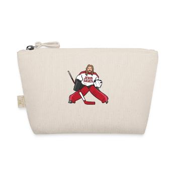 Drôle de hockey Jésus sauve un gardien de but de hockey - Trousse biologique - nature - Devant