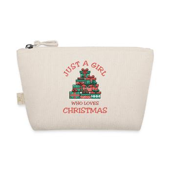 Juste une fille qui aime Noël Noël - Trousse biologique - nature - Devant