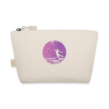 Disc golf is way too fast for you - Organic Pouch - nature - Front