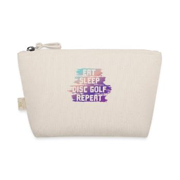 Eat Sleep Disc Golf Répéter - Trousse biologique - nature - Devant
