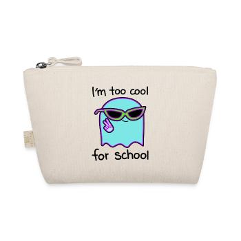 Casual and cheeky to cool for school - Organic Pouch - nature - Front