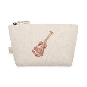 Ukulélé Word Cloud Ukulele Player Hawaiian Musicia - Trousse biologique - nature - Devant