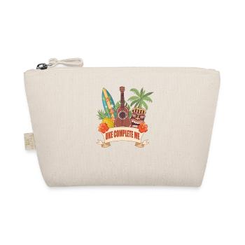 Uke Complete Me Ukulele Player Hawaiian Musician - Trousse biologique - nature - Devant