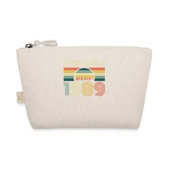 Vintage 1989 Vintage 1989 Anniversaire Rétro Vintage - Trousse biologique - nature - Devant