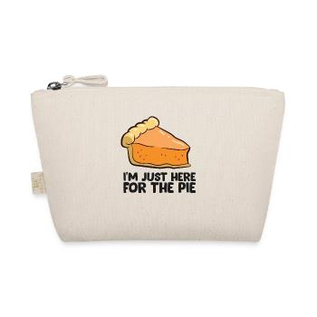 Je ne suis là que pour la tarte à la citrouille - Trousse biologique - nature - Devant