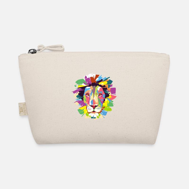 Leo positive colored Organic Pouch