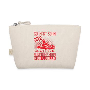 Go Kart Sohn Wie Ein Normaler Sohn Nur Cooler - Bio-Täschchen - Natur - Vorne