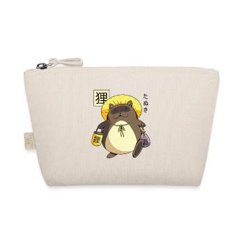 Personnage de dessin animé japonais drôle Tanuki Yokai - Trousse biologique - nature - Devant
